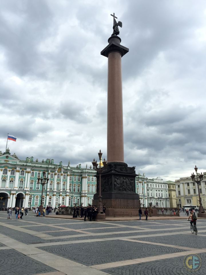 Hermitage Courtyard Pillar